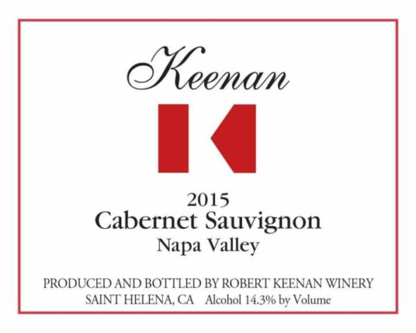 Keenan 2015 Napa Valley Cabernet Sauvignon - Red Wine
