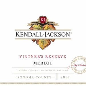 Kendall-Jackson 2016 Vintner's Reserve Merlot - Red Wine