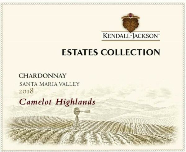 Kendall-Jackson 2018 Jackson Estate Camelot Highlands Chardonnay - White Wine
