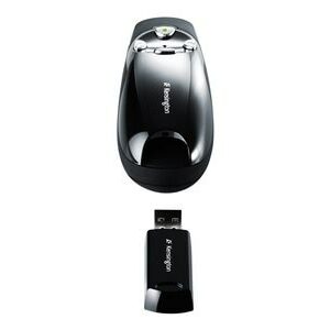 Kensington Wireless Presenter Pro with Green Laser Pointer presentation remote control - black
