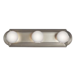 Kichler 5003 Bath & Vanity 18" Wide 3 Light Vanity Strip Brushed Nickel Indoor Lighting Bathroom Fixtures Vanity Strip