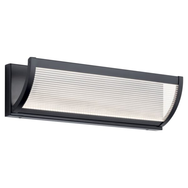 Kichler 85049 Roone 19" Wide LED ADA Bathroom Bath Bar Matte Black Indoor Lighting Bathroom Fixtures Bath Bar