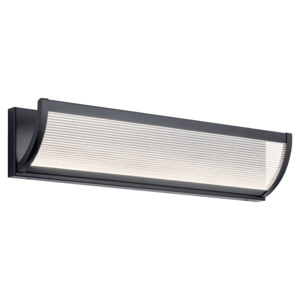 Kichler 85050 Roone 24" Wide LED ADA Bathroom Bath Bar Matte Black Indoor Lighting Bathroom Fixtures Bath Bar