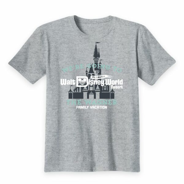 Kids' Walt Disney World Resort Family Vacation T-Shirt Customized