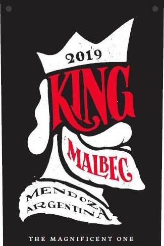 King 2019 Malbec - Red Wine