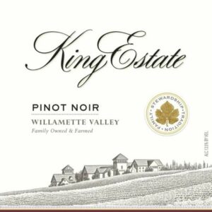King Estate 2017 Willamette Valley Pinot Noir (375ML half-bottle) - Red Wine
