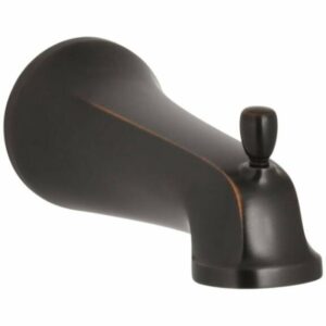 Kohler K-10588 Classic Wall Mount Diverter Bath Spout from Bancroft Collection Oil Rubbed Bronze (2BZ) Accessory Tub Spout Diverter