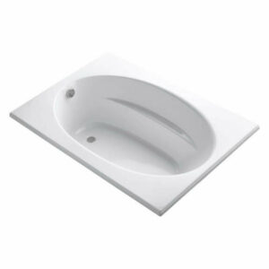 Kohler K-1113 Windward Collection 60" Drop In Soaking Bath Tub - White