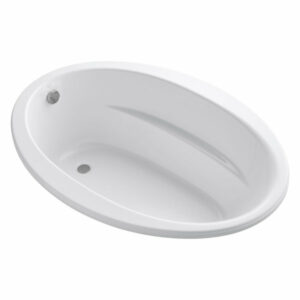 Kohler K-1163 Sunward Collection 60" Drop In Soaking Bath Tub - White