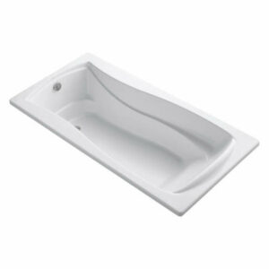 Kohler K-1259 Mariposa Collection 72" Drop In Soaking Bath Tub - White