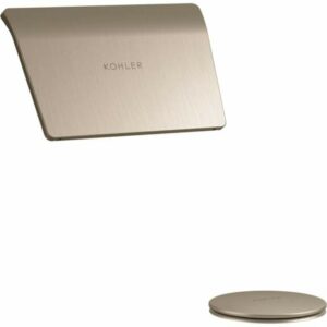 Kohler K-23857 Tea-For-Two Bath Drain Trim Vibrant Brushed Bronze Accessory Tub Waste Trim Kit