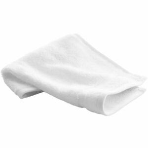 Kohler K-31509-TE Turkish Bath Linens 13" x 13" Washcloth with Terry Weave White Bath Linens Towels Washcloths