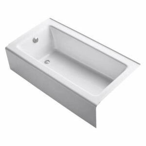 Kohler K-875 Bellwether Collection 60" Three Wall Alcove Bath Tub - Wh