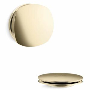 Kohler K-T37391 PureFlo Bath Drain and Overflow Trim Kit Vibrant French Gold Accessory Tub Waste