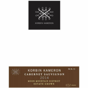 Korbin Kameron 2014 Cabernet Sauvignon - Red Wine