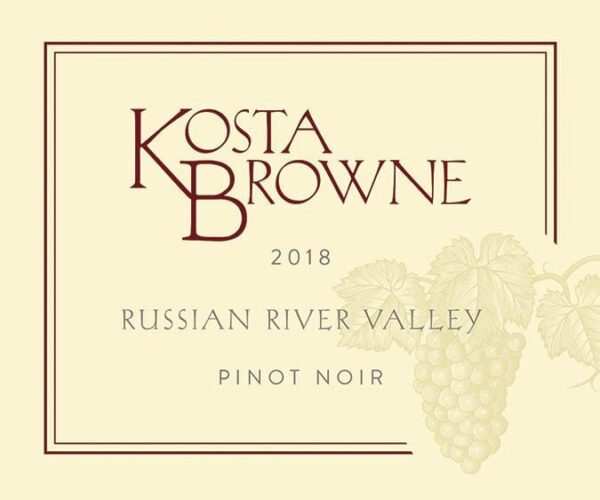 Kosta Browne 2018 Russian River Pinot Noir - Red Wine