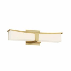 Kovacs P1532-L Plane 18" Wide LED Bath Bar Honey Gold Indoor Lighting Bathroom Fixtures Bath Bar