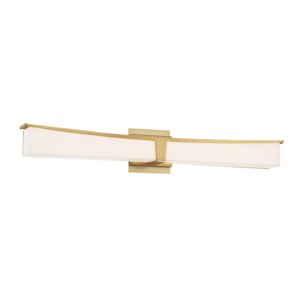 Kovacs P1534-L Plane 30" Wide LED Bath Bar Honey Gold Indoor Lighting Bathroom Fixtures Bath Bar