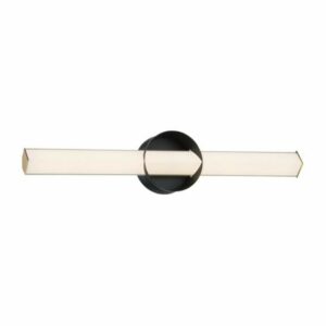 Kovacs P1543-L Inner Circle 24" Wide LED Bath Bar Coal / Honey Gold Indoor Lighting Bathroom Fixtures Bath Bar