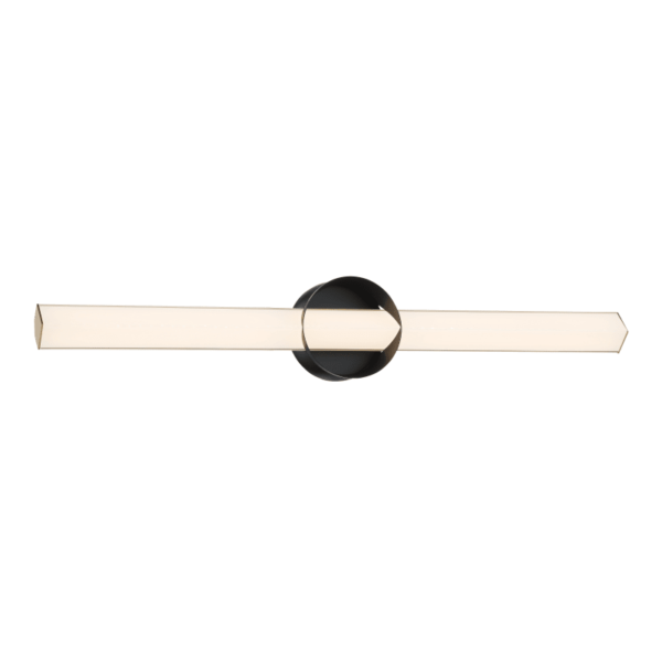 Kovacs P1544-L Inner Circle 30" Wide LED Bath Bar Coal / Honey Gold Indoor Lighting Bathroom Fixtures Bath Bar