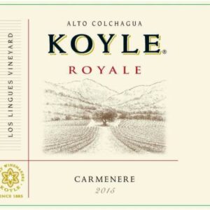 Koyle 2015 Royale Carmenere - Red Wine