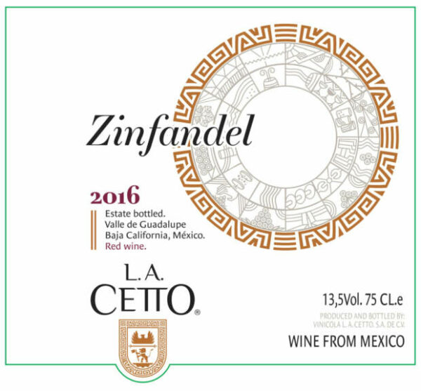 L.A. Cetto 2016 Zinfandel - Red Wine