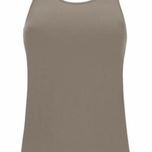 LEMAIRE TANK TOP IN CREPE JERSEY XS Grey Cotton