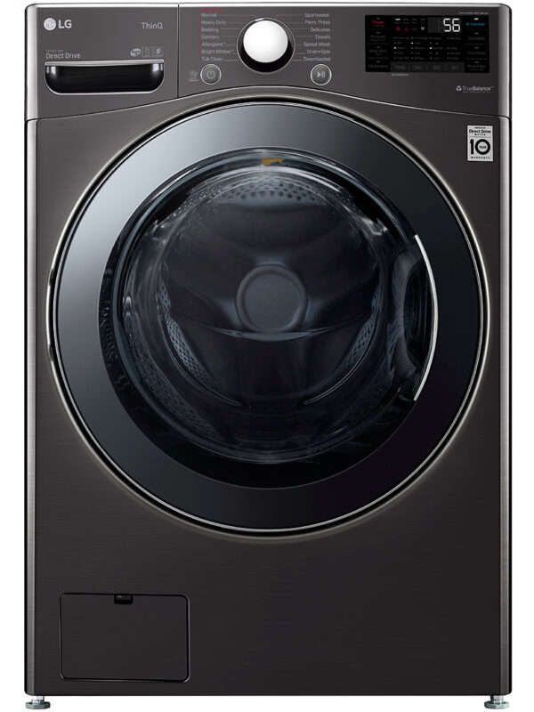 LG 4.5 Cu. Ft. Black Steel Front Load Washer & Dryer Combo