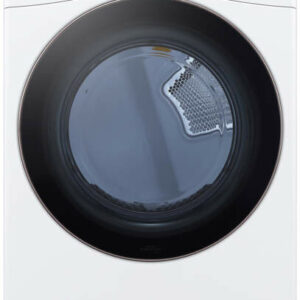 LG 7.4 Cu. Ft. White Gas Steam Dryer