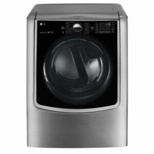 LG DLEX9000 29 Inch Wide 9.0 Cu. Ft. Energy Star Rated Electric Dryer with SmartThinQ Technology Graphite Steel Laundry Appliances Dryers Electric