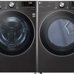 LG Front Load Washer & Dryer Set LGWADREB42001