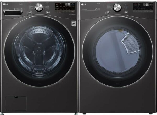 LG Front Load Washer & Dryer Set LGWADREB42001