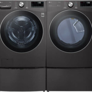 LG Front Load Washer & Dryer Set LGWADREB42002