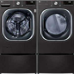 LG Front Load Washer & Dryer Set LGWADREB45002