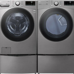 LG Front Load Washer & Dryer Set LGWADREV36002