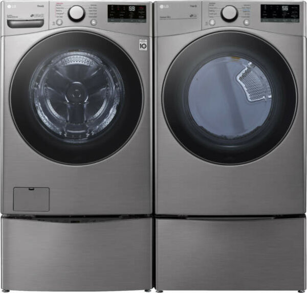 LG Front Load Washer & Dryer Set LGWADREV36002