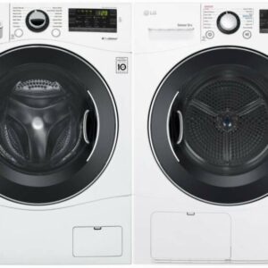 LG Front Load Washer & Dryer Set LGWADREW13881