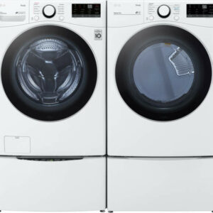 LG Front Load Washer & Dryer Set LGWADREW36003