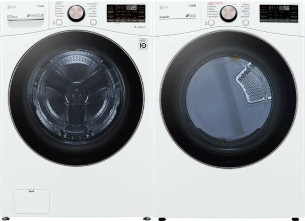 LG Front Load Washer & Dryer Set LGWADREW40001