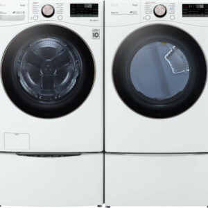 LG Front Load Washer & Dryer Set LGWADREW40002