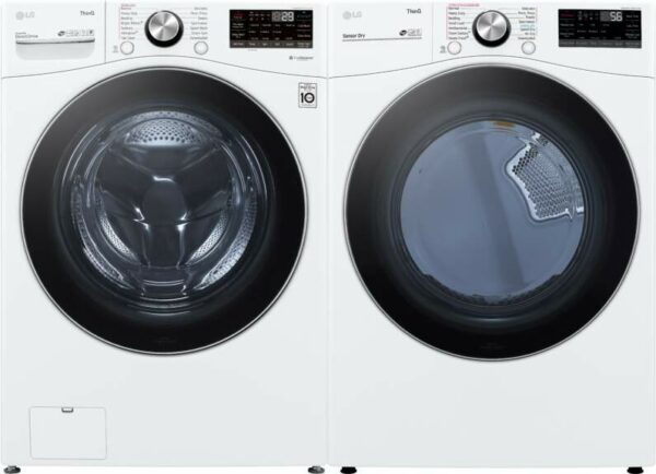 LG Front Load Washer & Dryer Set LGWADREW42001