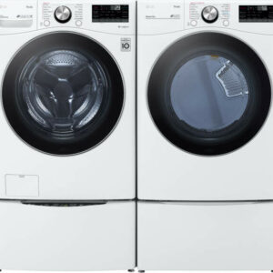 LG Front Load Washer & Dryer Set LGWADREW42002