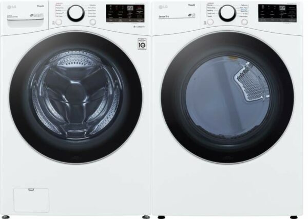 LG Front Load Washer & Dryer Set LGWADRGW36001