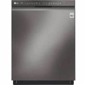 LG LDF5545 24 Inch Wide 15 Place Setting Energy Star Rated Built-In Full Console Dishwasher - 48db Operation Black Stainless Steel Dishwashers