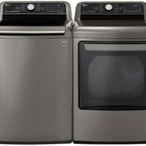 LG Top Load Washer & Dryer Set LGWADRGV8002