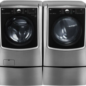 LG TurboWash Front Load Washer & Dryer Set LGWADRETUR2G