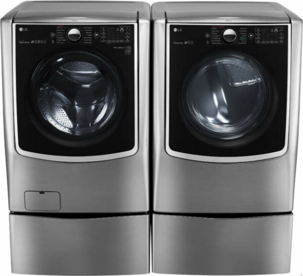 LG TurboWash Front Load Washer & Dryer Set LGWADRGTUR2G