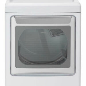 LG White Gas Dryer With TurboSteam