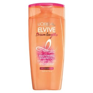 L'Oreal Paris Elvive Dream Lengths Restoring Shampoo for Long, Damaged Hair - 25.4 fl oz