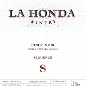 La Honda Winery 2016 Sequence Pinot Noir - Red Wine